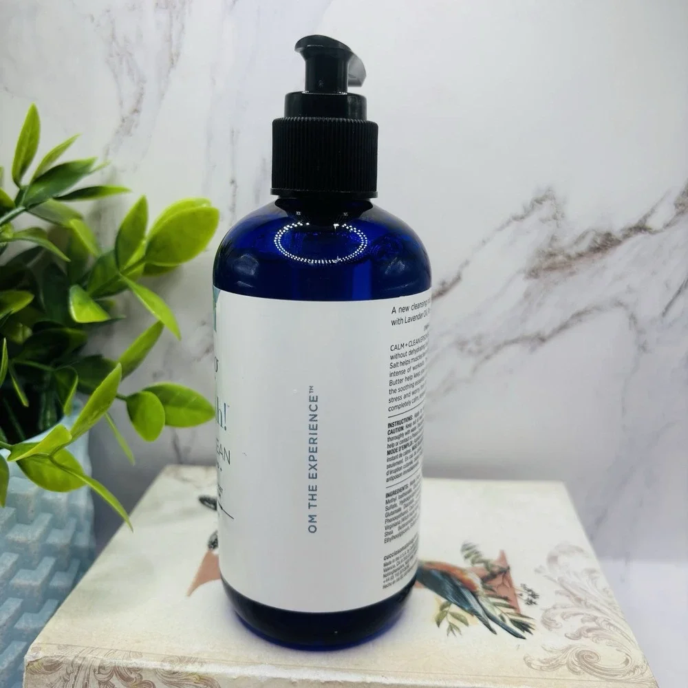 Cuccio Somatology Yogahhh Calm Clean Epsom Salt Hand &‎ Body Wash 8 oz